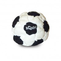 sQuirt footbag black-white soccer sQuirt footbag black-white soccer