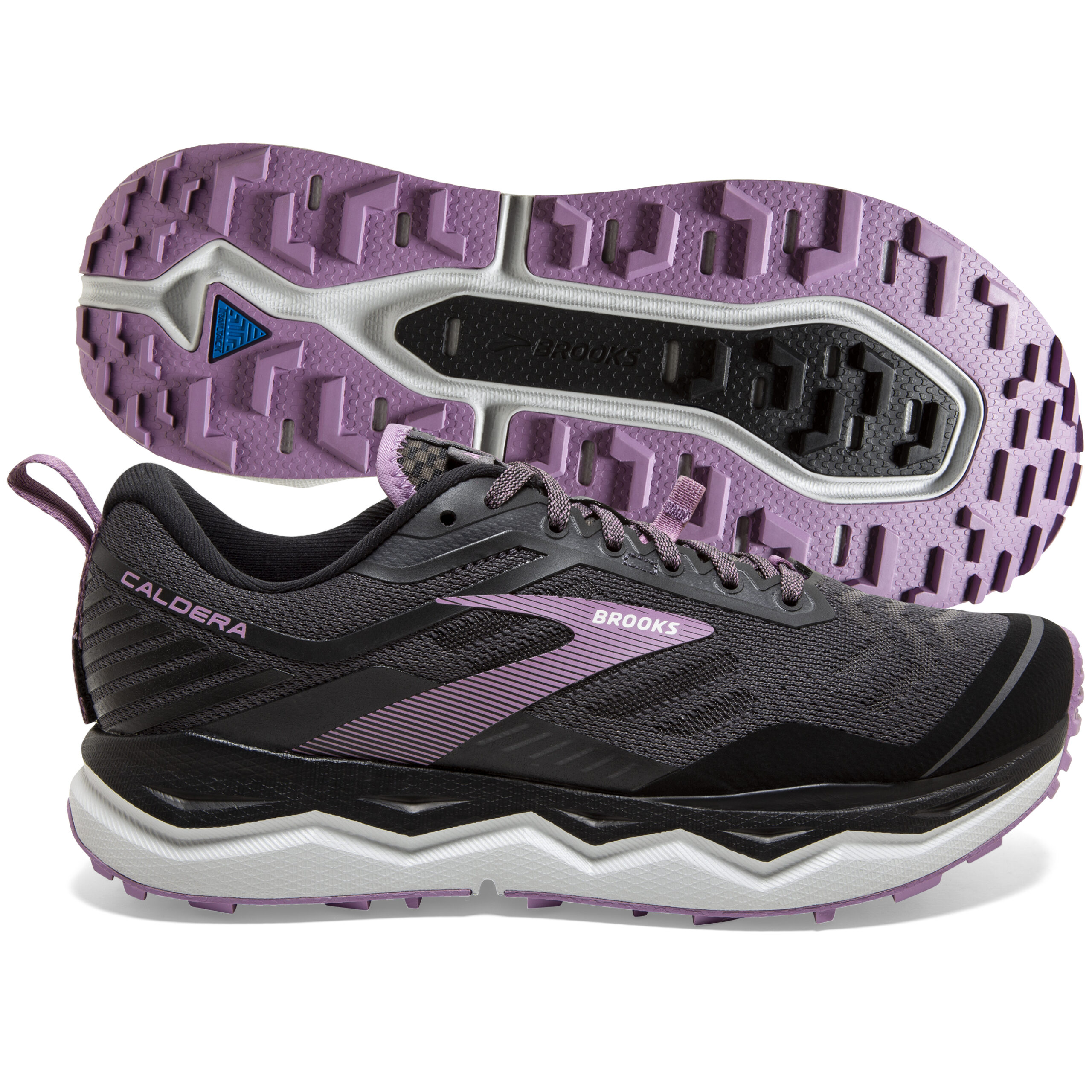 Brooks Caldera 4 Womens Black/Grey/Valerian