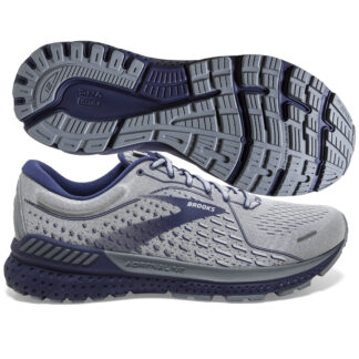 Brooks Adrenaline GTS 21 Men's Grey/Tradewinds/Deep Cobalt