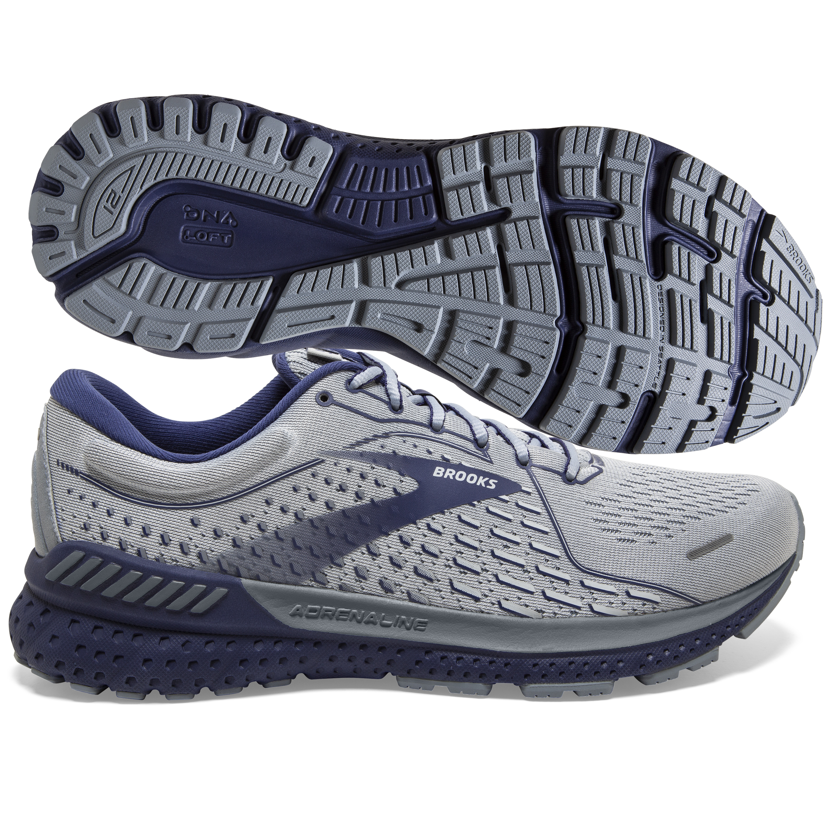 Brooks adrenaline gtx store 13 mens grey