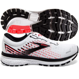 Brooks Ghost 13 Women's White/Pink/Black