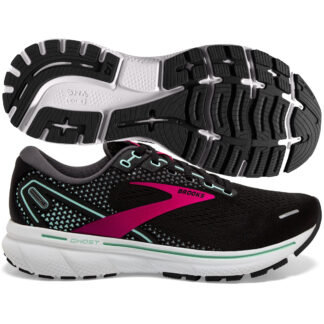 Brooks Ghost 14 Women's  Black/Pink/Yucca
