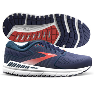 Brooks Beast 20 Men's Peacoat/Midnight/Red
