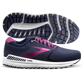 Brooks Ariel 20 Women's Peacoat/Vivid Viola/White