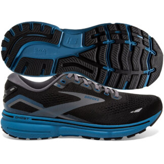 Brooks Ghost 15 Men's Black/Blackened Pearl/Blue