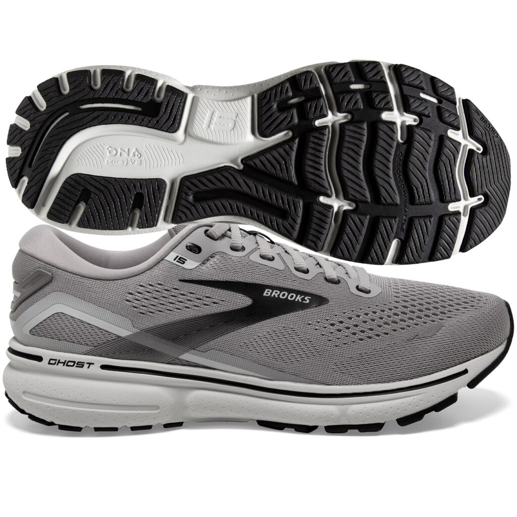 Brooks Ghost 15 Men’s Alloy/Oyster/Black | World Footbag