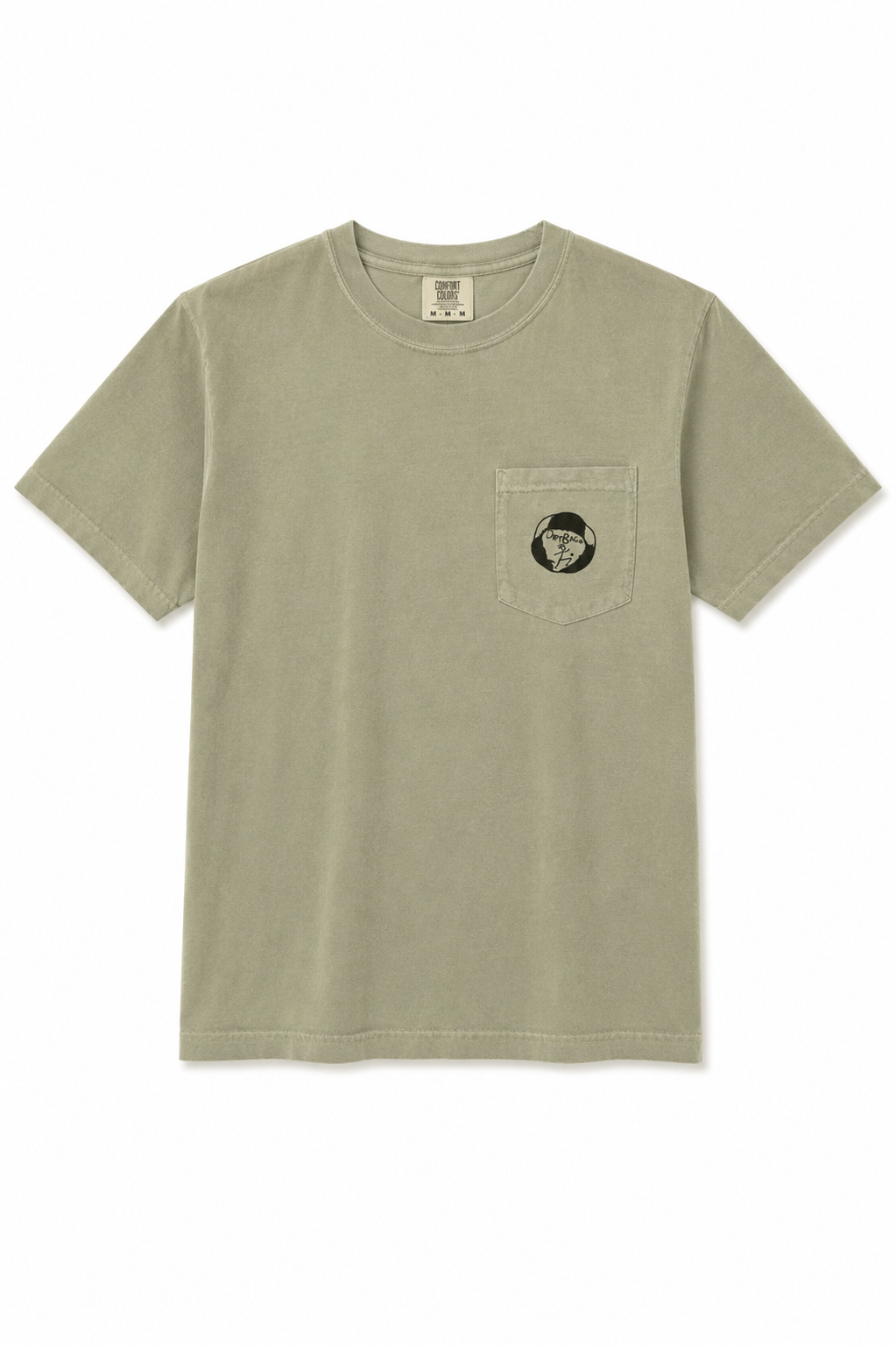 Dirtbag Pocket T Shirt - Dusty Olive