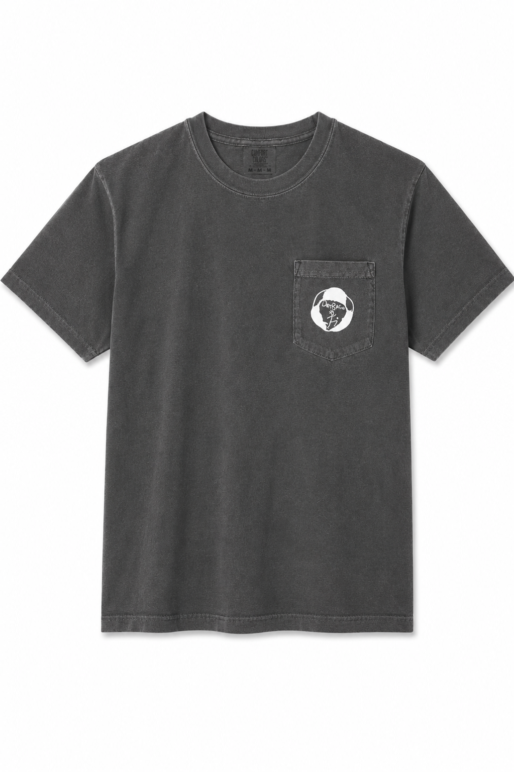 Dirtbag Pocket T Shirt - Charcoal