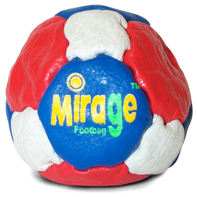 Mirage Cowhide Footbag