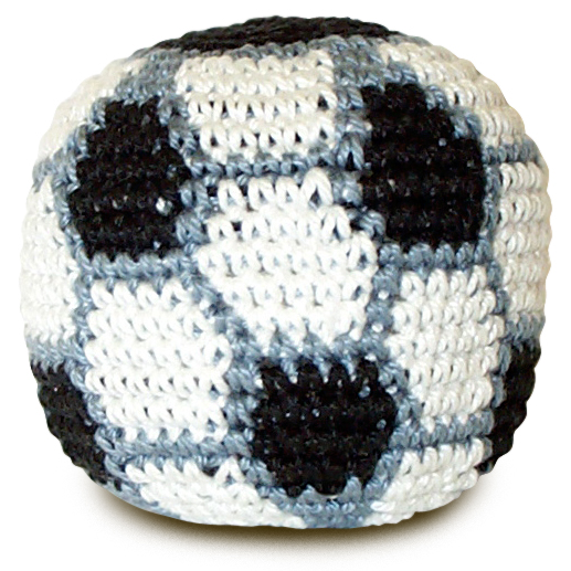 Soccer Crochet Footbag