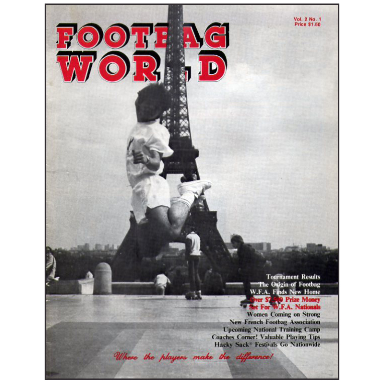 Footbag World Magazine, Vol. 2 No. 1
