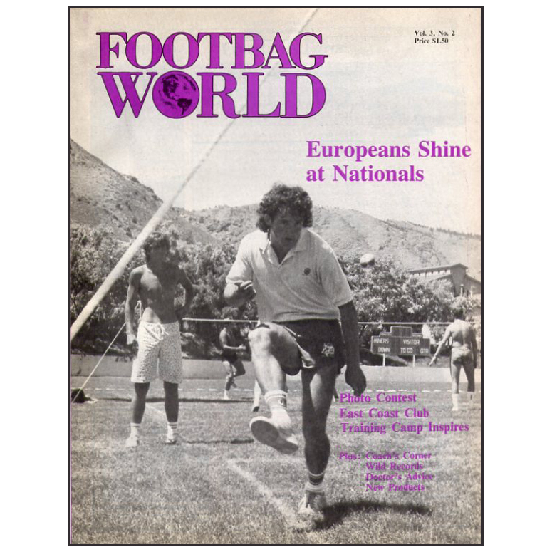 Footbag World Magazine, Vol. 3 No. 2