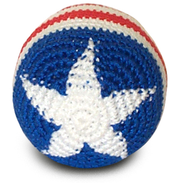 Old Glory Footbag